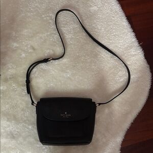 Kate Spade Black Leather Shoulder Bag